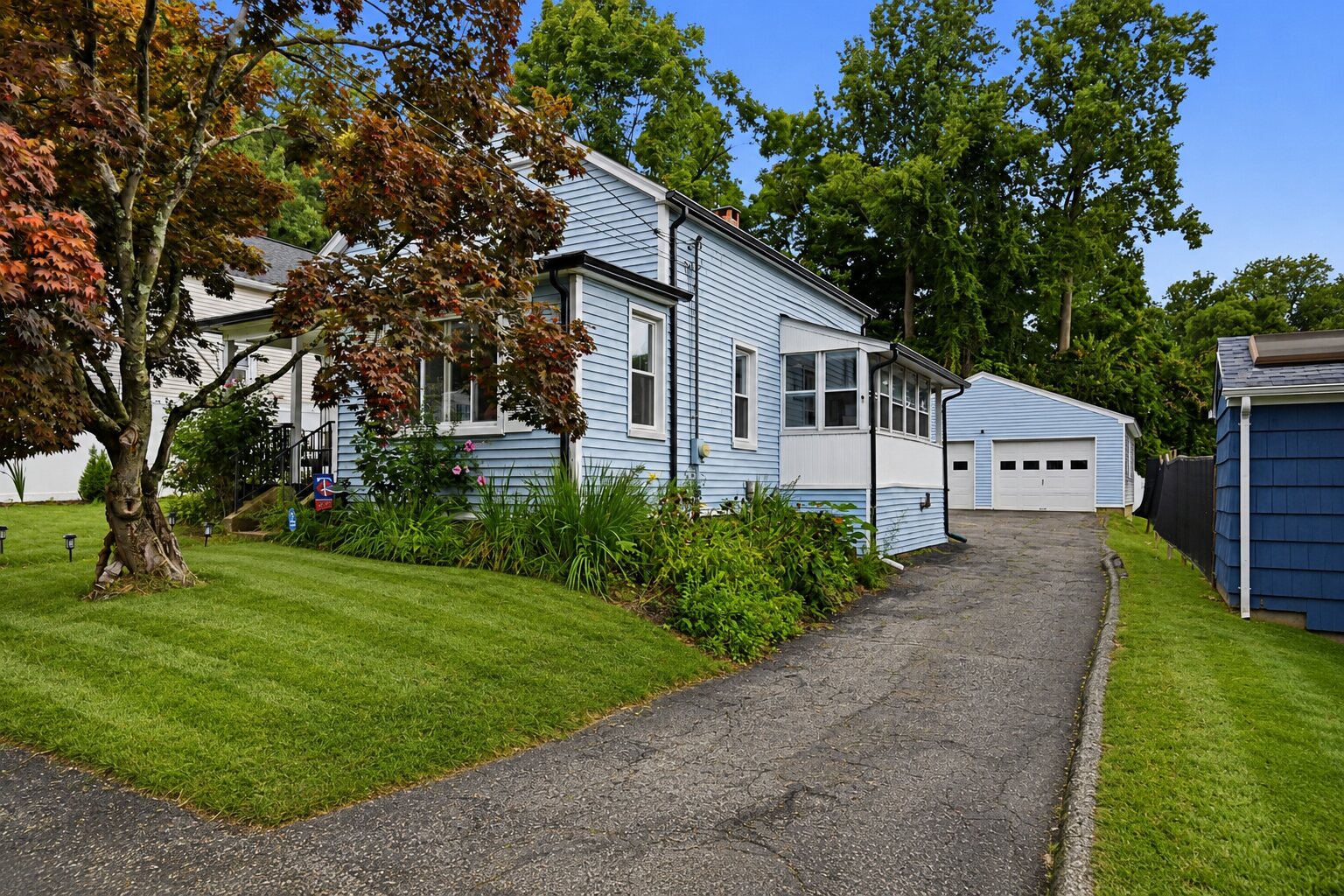 Front driveway